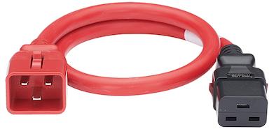 Panduit-LPCB01X Cable Assembly AC Power Cable Assembly 0.609m C20 to C19 3 to 3 POS F-M 15AWG