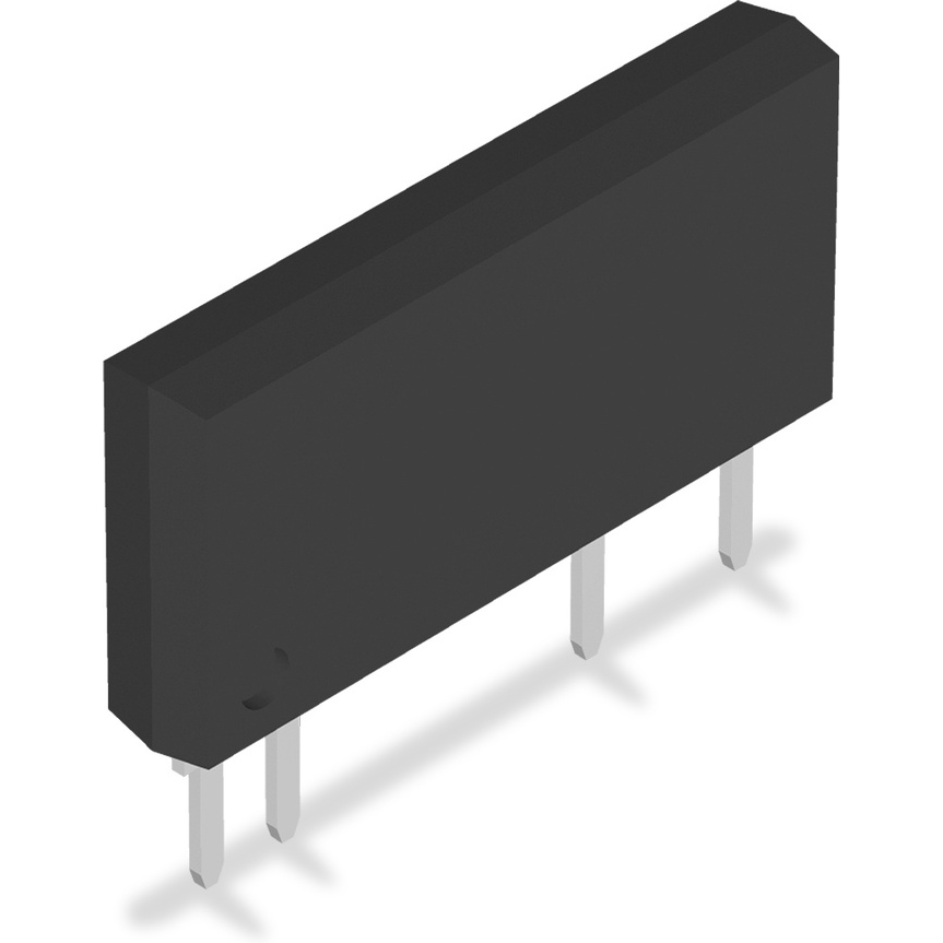 Littelfuse-CPC1705Y Solid State Relays - SSRs Solid State Relay 50mA 1.5V DC-IN 3.25A 60V DC-OUT 4-Pin Power SIP Tube