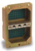 ITT Corporation-DPX2MA-A106PA106P-33B0019 Steckverbinder, rechteckig Conn Rack and Panel ARINC 404 PIN/PIN 106Signal/106Signal POS Crimp ST Panel Mount