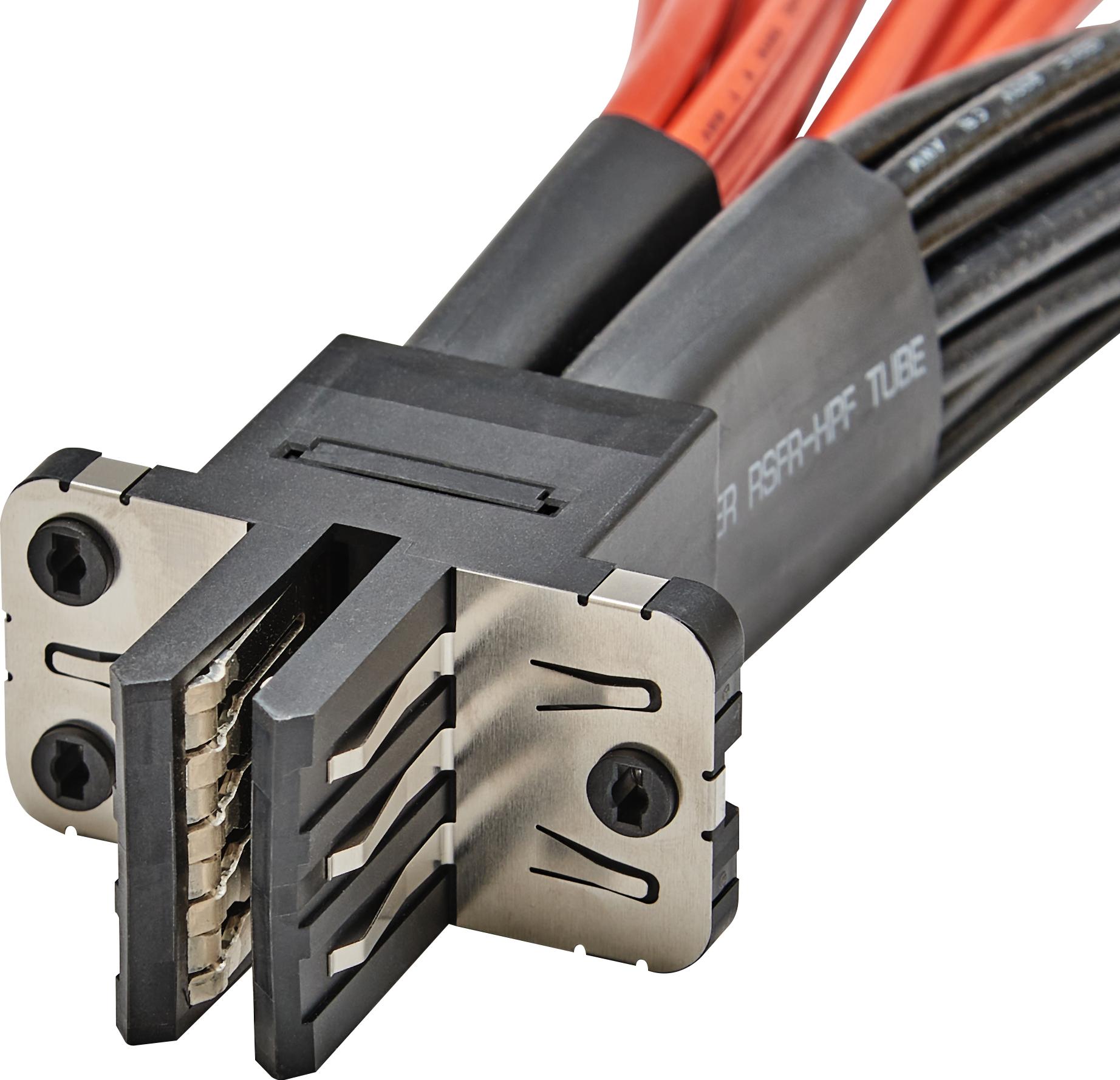 Amphenol Communications Solutions-10156914-1GP126LF Cable Assembly AC Power Power Shelf Cable Assembly With 300mm Cable Length