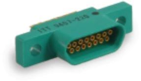 ITT Corporation-MDB1-15PSL Steckverbinder, D-Sub Conn Micro-D PIN 15 POS 0.64mm Solder Pot ST Panel Mount 15 Terminal 1 Port
