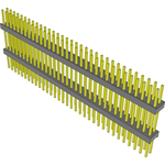 Conn Board Stacker HDR 66 POS 2.54mm Solder ST Top Entry Thru-Hole Bulk