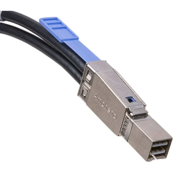 Amphenol Communications Solutions-10117946-3020LF Andere Kabelbaugruppen mini-SAS HD Copper Cable Assemblies, Cable Assemblies, 28AWG Wire Size, 6Gb/s Data Rate, Minisas HD : 36; Minisas : 26 Contacts, 8 Signal Pairs