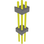 Conn Board Stacker HDR 4 POS 2.54mm Solder ST Top Entry Thru-Hole Bulk