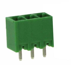 CamdenBoss Ltd-CTB93VE/3 Steckverbinderleisten und Leiterplattenbuchsen Conn Wire to Board HDR 3 POS 3.81mm Solder ST Top Entry Thru-Hole