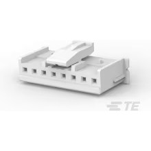 TE Connectivity-1744417-8 Einzeladersteckverbinder, Gehäuse Conn Housing RCP 8 POS 2.5mm Crimp ST Cable Mount Natural Bag