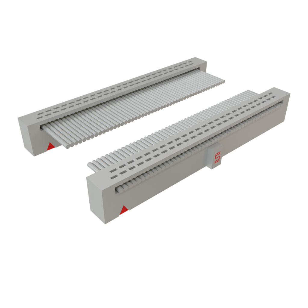 Samtec-FFSD-25-D-03.00-01-N Cable Assembly 0.07m 30AWG 0.64mm 50 to 50 POS IDC Connector to IDC Connector F-F TIGER EYE™ Bulk