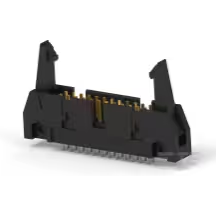 TE Connectivity-5102321-5 Connector Headers and PCB Receptacles Conn Ejector Header HDR 24 POS 2.54mm Solder ST Top Entry Thru-Hole Tray