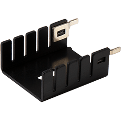 Same Sky (formerly CUI Devices)-HSS09-B20-P431 Heat Sinks Stamped Heat Sink, TO-220, Aluminum, PCB, 4.31 mm Solder Pin