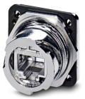 PHOENIX CONTACT-1419184 Steckverbinder, Telefon und Telekommunikation Conn RJ-45 F 8 POS Screw ST Panel Mount 8 Terminal 1 Port Cat 5
