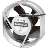 SANYO DENKI-109E5712K501 Blowers and Fans DC Fan Axial Ball Bearing 12V 10.2V to 13.8V 300CFM 60dB