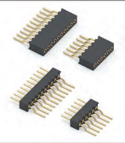 Mill-Max-851-13-007-40-001000 Steckverbinderleisten und Leiterplattenbuchsen Conn Socket Strip SKT 7 POS 1.27mm Solder RA Side Entry SMD