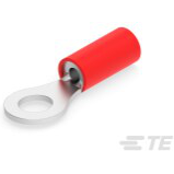 TE Connectivity-2-342103-1 Connector Terminals Ring Tongue Terminal 16-22AWG Copper Red 21.84mm Tin T/R