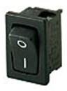 Marquardt Switches-1852.1128 Switch Rocker Switch Rocker ON OFF DPST Quick Connect Curved Rocker 6A 250VAC 74.57VA