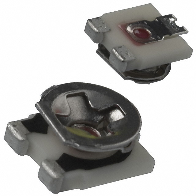 Panasonic-EVM-3VSX50B15 Resistor, capacitores variables, potenciómetres y reostates Res Cermet Trimmer 100K Ohm 25% 0.15W 1Turns (3.1 X 3.75 X 1.4mm) Foot Print SMD T/R