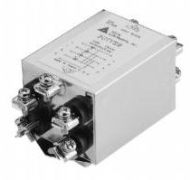 Delta Electronics-20TYS9 Filtri di alimentazione Power Line Filter 50Hz/60Hz 20A 440VAC Quick Connect Flange Mount