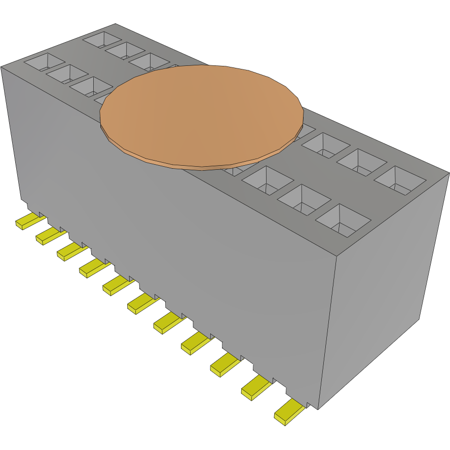 Samtec-RSM-111-02-T-D-K Steckverbinderleisten und Leiterplattenbuchsen Conn Socket Strip SKT 22 POS 1.27mm Solder ST Top Entry SMD Tube