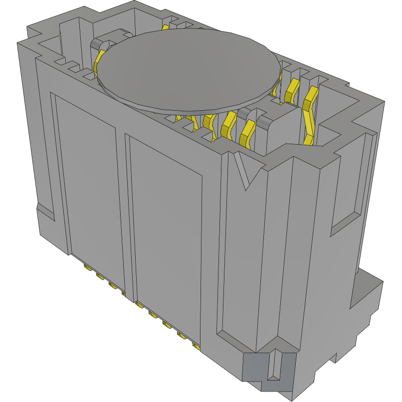 Samtec-APO-318-T-A Prise de raccordement Conn DIP Adapter HDR 18 POS 2.54mm ST Thru-Hole Bulk