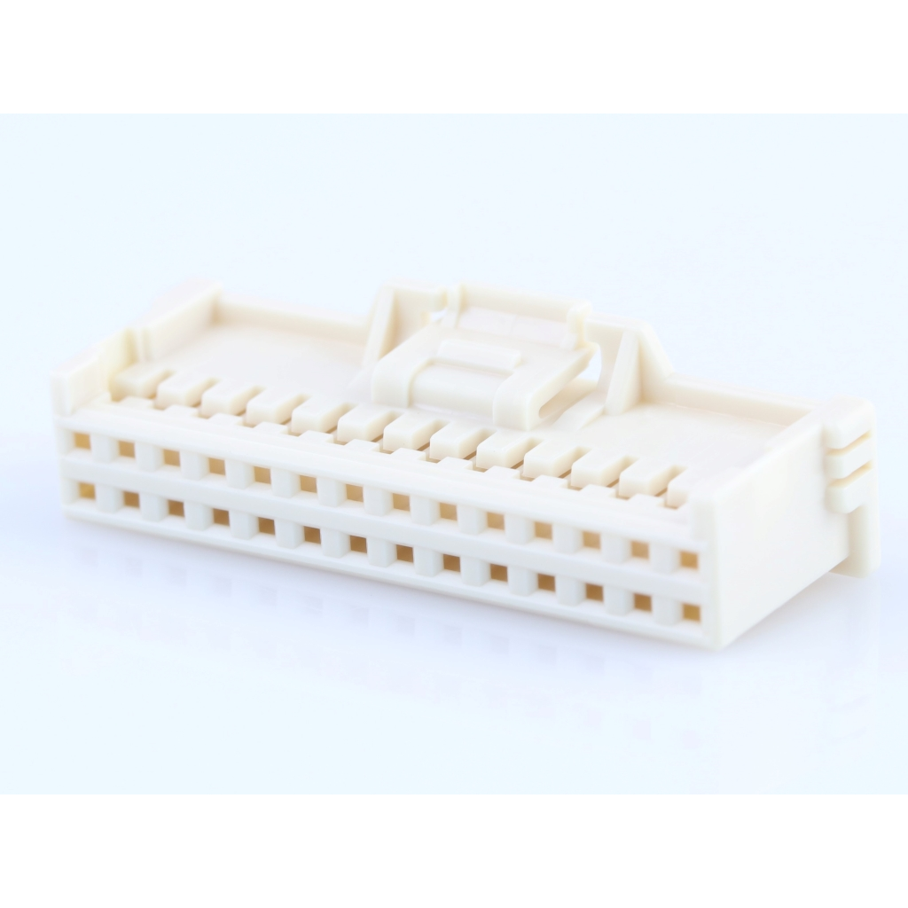 Molex-5016462800 分立接线罩连接器 Conn Housing RCP 28 POS 2mm Crimp ST Cable Mount Natural iGrid™ Bag