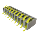 Conn One Piece Interface M 20 POS 2.54mm Solder ST SMD Tube