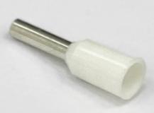 CnC Tech, LLC-3060-06075G Terminales del conductor Ferrule Terminal 18AWG Copper White 12mm Tin