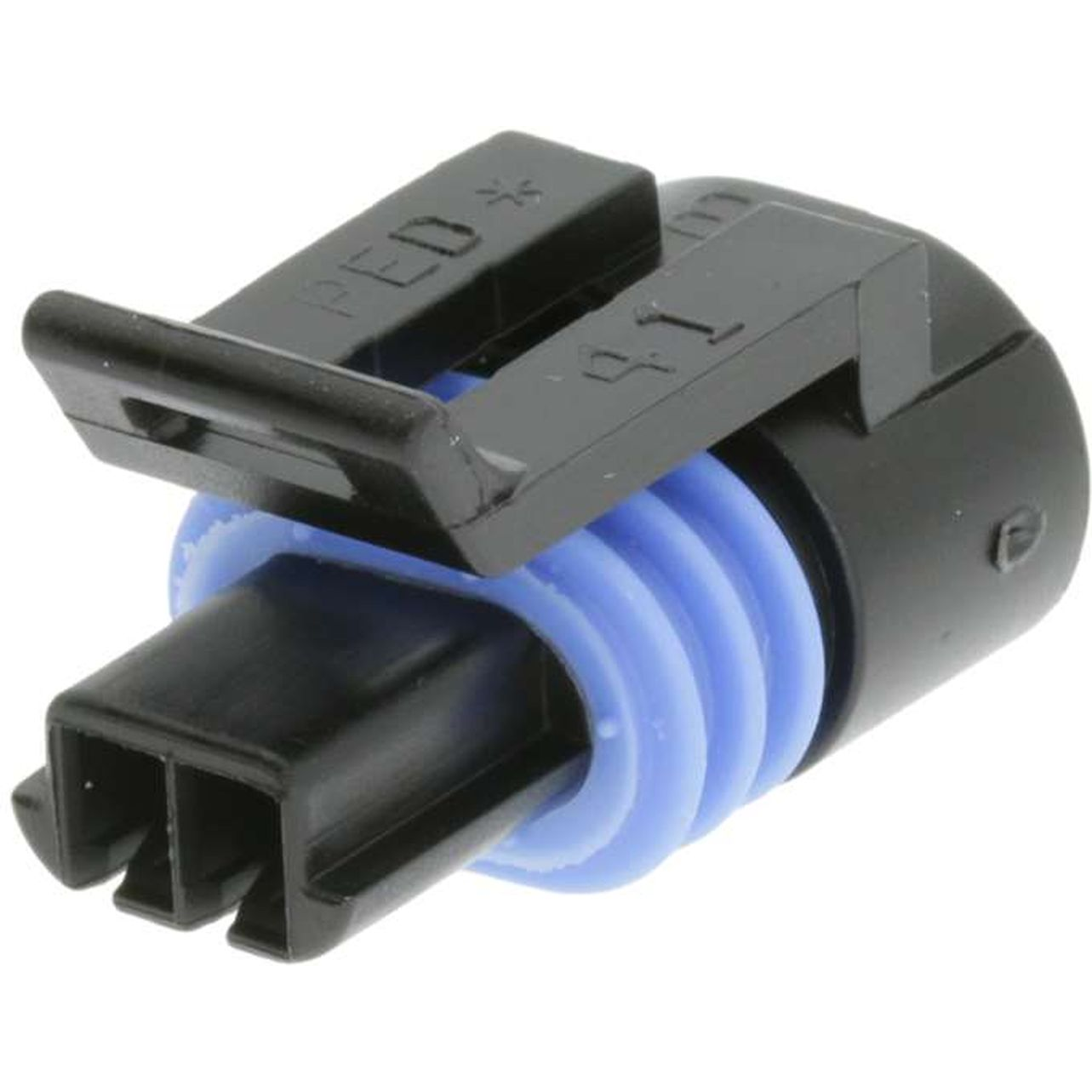 Delphi-12162193 Custodia filo connettore dedicato Conn Housing F 2 POS Crimp ST Cable Mount Black