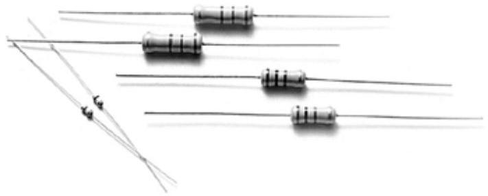 Yageo-CFR-25JB-52-240R 单侧穿孔定值电阻器 Res Carbon Film 240 Ohm 5% 0.25W(1/4W) -500ppm/°C to 350ppm/°C AXL T/R