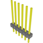 Conn Unshrouded Header HDR 6 POS 2.54mm Solder ST Top Entry Thru-Hole Bulk