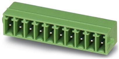 PHOENIX CONTACT-MC 1.5/ 2-G-3.5-RN Steckverbinderleisten und Leiterplattenbuchsen Conn Wire to Board HDR 2 POS 3.5mm Solder RA Side Entry Thru-Hole Cardboard