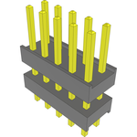 Conn Board Stacker HDR 10 POS 2.54mm Solder ST Top Entry Thru-Hole Bulk
