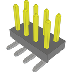Conn Unshrouded Header HDR 8 POS 2mm Solder ST Top Entry SMD Tube