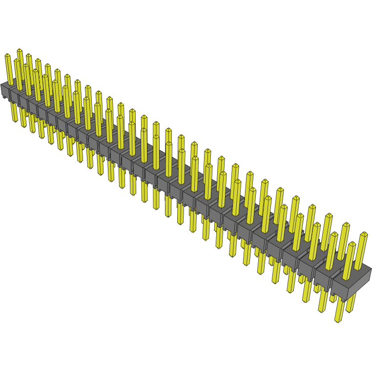 Samtec-TSW-128-08-S-D Steckverbinderleisten und Leiterplattenbuchsen Conn Unshrouded Header HDR 56 POS 2.54mm Solder ST Top Entry Thru-Hole Bulk