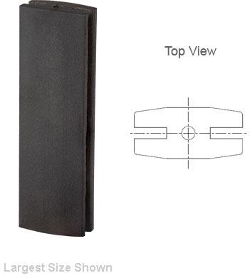 Bivar-MRM2-197 Lighting Accessories LED Mount, Self Retaining, Vertical, 0.197in., 2 Lead, Molded Nylon, Black