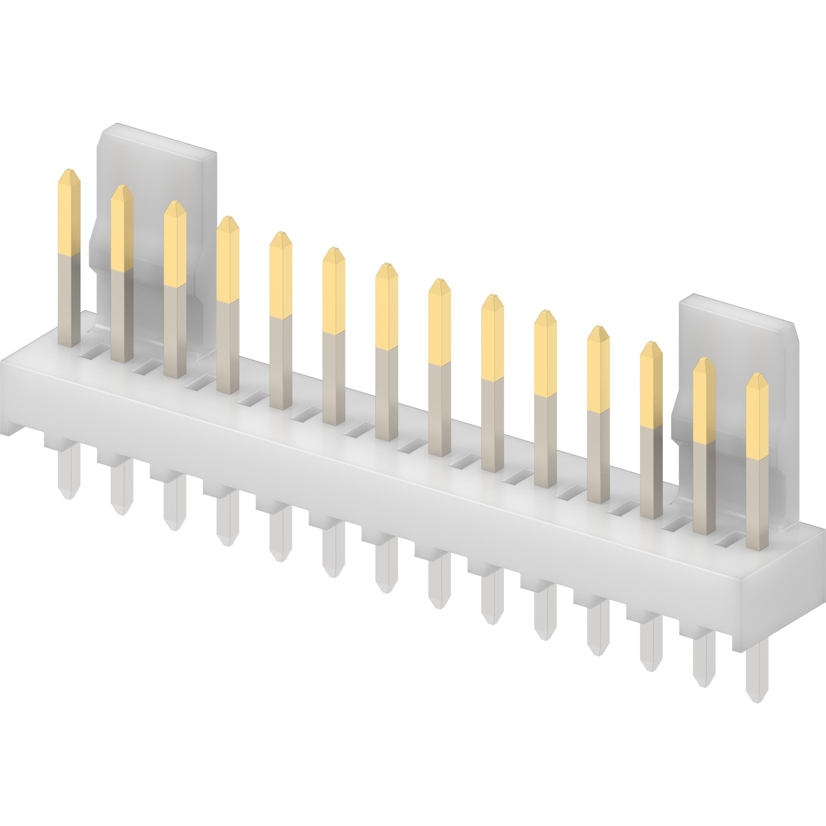 Molex-22-29-2141 Steckverbinderleisten und Leiterplattenbuchsen Conn Wire to Board HDR 14 POS 2.54mm Solder ST Top Entry Thru-Hole KK Bag