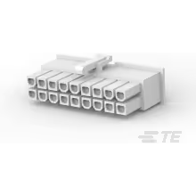 TE Connectivity-1-1969614-8 Einzeladersteckverbinder, Gehäuse Conn Housing RCP 18 POS 4.2mm Crimp ST Cable Mount Natural Bag