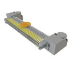 Conn Micro High Speed Terminal Strip HDR 80 POS 0.8mm Solder RA Side Entry SMD Edge Rate® T/R