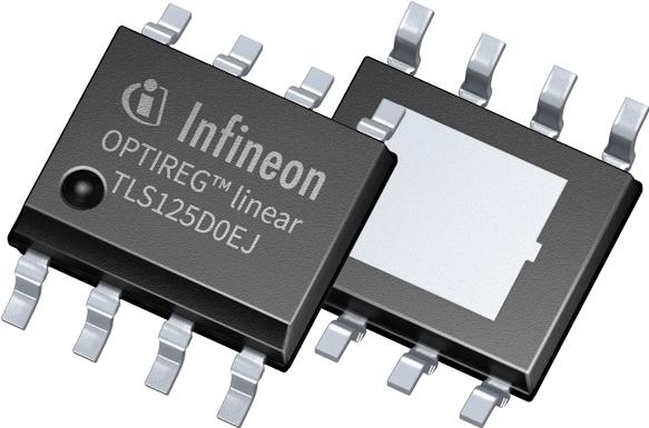 Infineon Technologies AG-TLS125D0EJXUMA1 Linear Regulators LDO Regulator Pos 2V to 14V 0.25A Automotive 8-Pin DSO EP T/R