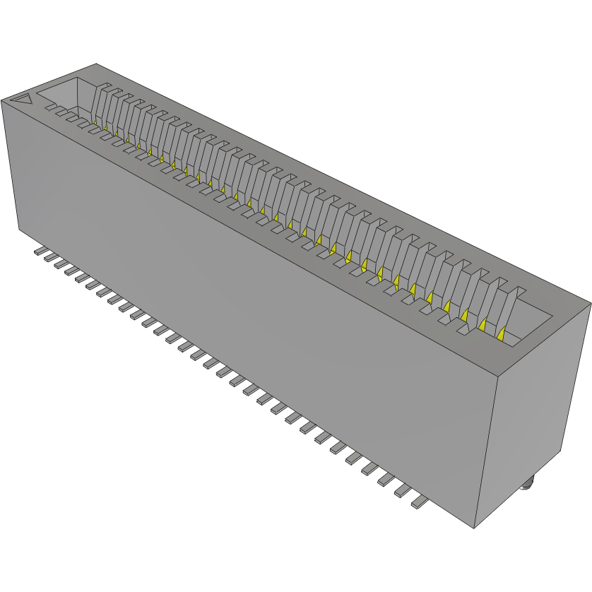 Samtec-MEC1-130-02-S-D-NP-A Conector de borde de tarjeta Conn Card Edge SKT 60 POS 1mm Solder ST SMD Tube