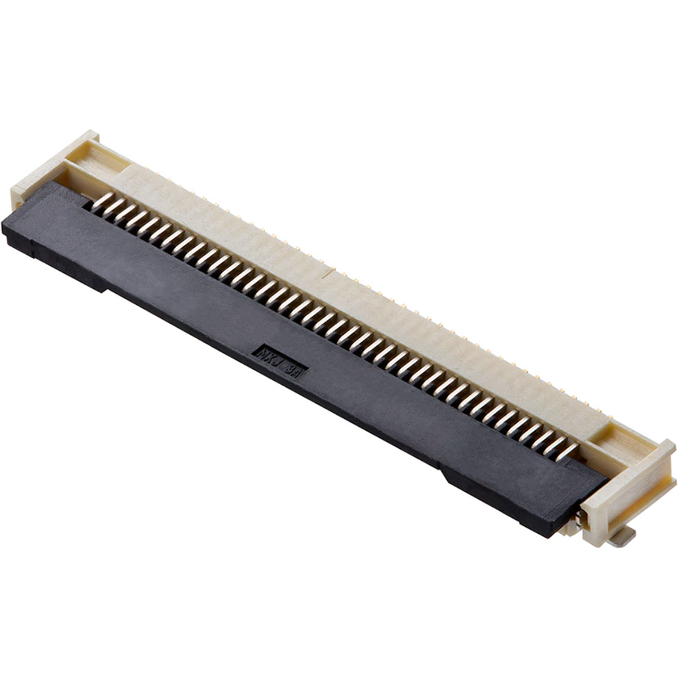 Molex-505110-4791 Steckverbinder, FFC-FPC Conn FFC/FPC Connector SKT 47 POS 0.5mm Solder RA SMD Easy-On™ T/R