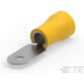 TE Connectivity-52043-4 Terminali connettore Ring Tongue Terminal 4AWG Copper Yellow 49.48mm Tin T/R
