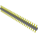 Conn Unshrouded Header HDR 25 POS 2mm Solder RA Side Entry SMD Tube