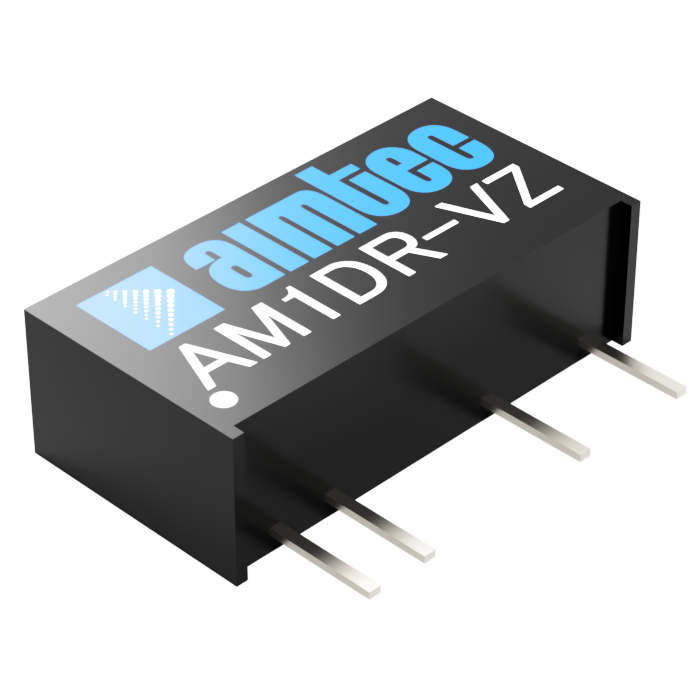 Aimtec-AM1DR-1205SH30VZ Convertitore da DC a DC e modulo di regolazione della commutazione Module DC-DC 12VIN 1-OUT 5V 0.2A 1W 4-Pin SIP Module Tube