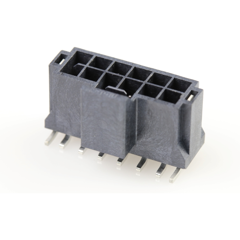 Molex-1054291212 Steckverbinderleisten und Leiterplattenbuchsen Conn Wire to Board HDR 12Power POS 2.5mm Solder ST Top Entry SMD T/R