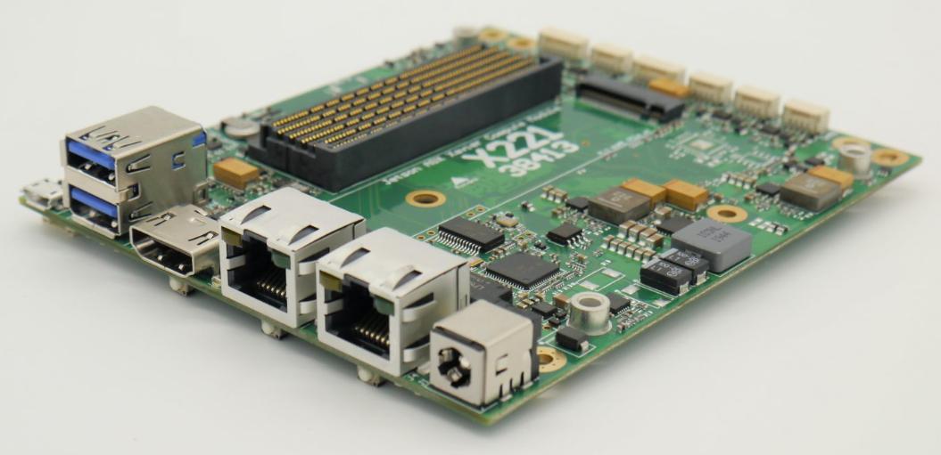 Auvidea GmbH-70415-AI-2LM Schede e pannelli carrier X221-AI Carrier Board for NVIDIA AGX Xavier 2xLM823 Wifi Module