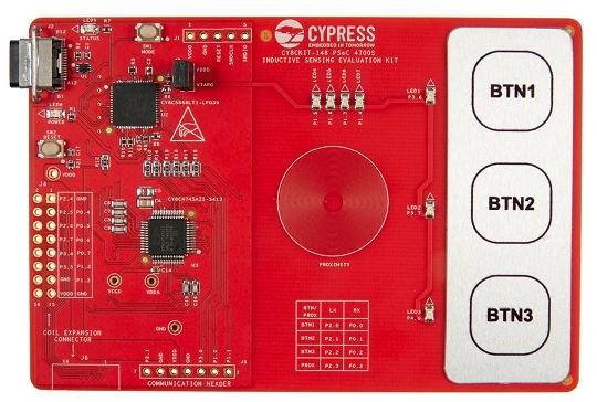Infineon Technologies AG-CY8CKIT-148 Sistema integrato, schede e kit di sviluppo PSOC 4700S Microcontroller Evaluation Kit 4KB RAM 32KB Flash Win 32-bit/Win 64-bit