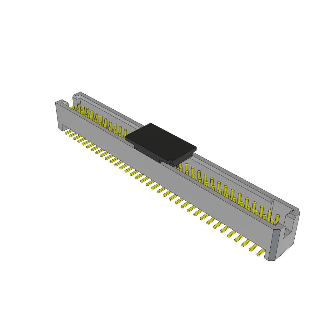 Samtec-TFM-135-02-S-D-P Piastre connettori e prese PCB Conn Shrouded Header HDR 70 POS 1.27mm Solder ST Top Entry SMD Tube