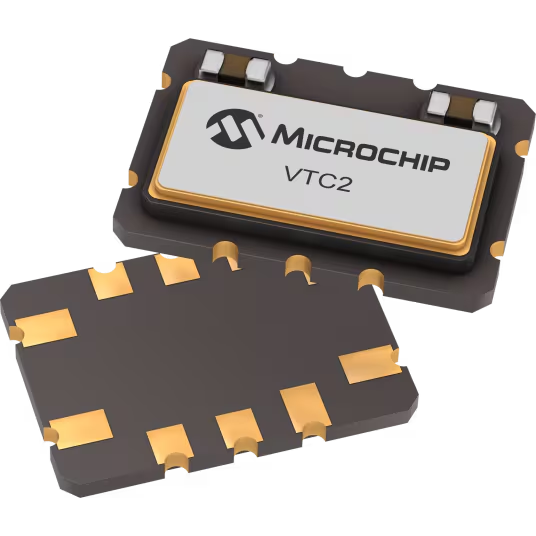 Microchip Technology-VTC2-J01E-10M0000000 Gesteuerter Oszillator Voltage Controlled Temperature Compensated Crystal Oscillator