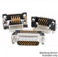 CONEC Elektronische Bauelemente GmbH-163A17619X Connector D-Subminiature Conn D-Sub PIN 26 POS Solder RA Thru-Hole 26 Terminal 1 Port