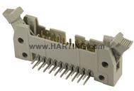 HARTING-09185405913 Steckverbinderleisten und Leiterplattenbuchsen Conn Ejector Header HDR 40 POS 2.54mm Solder RA Side Entry Thru-Hole