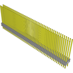 Conn Unshrouded Header HDR 100 POS 1.27mm Solder ST Thru-Hole Tube